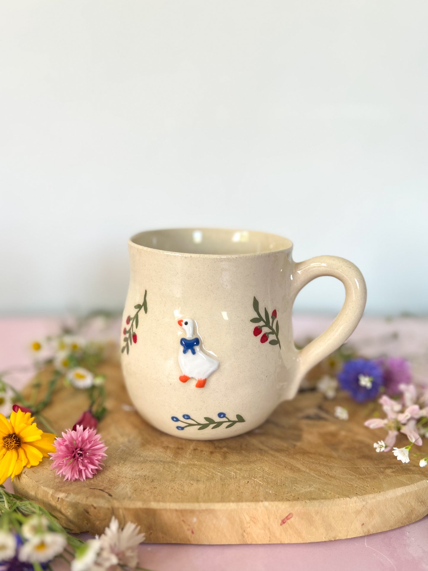Mug « Cottage fleuri » 🍓