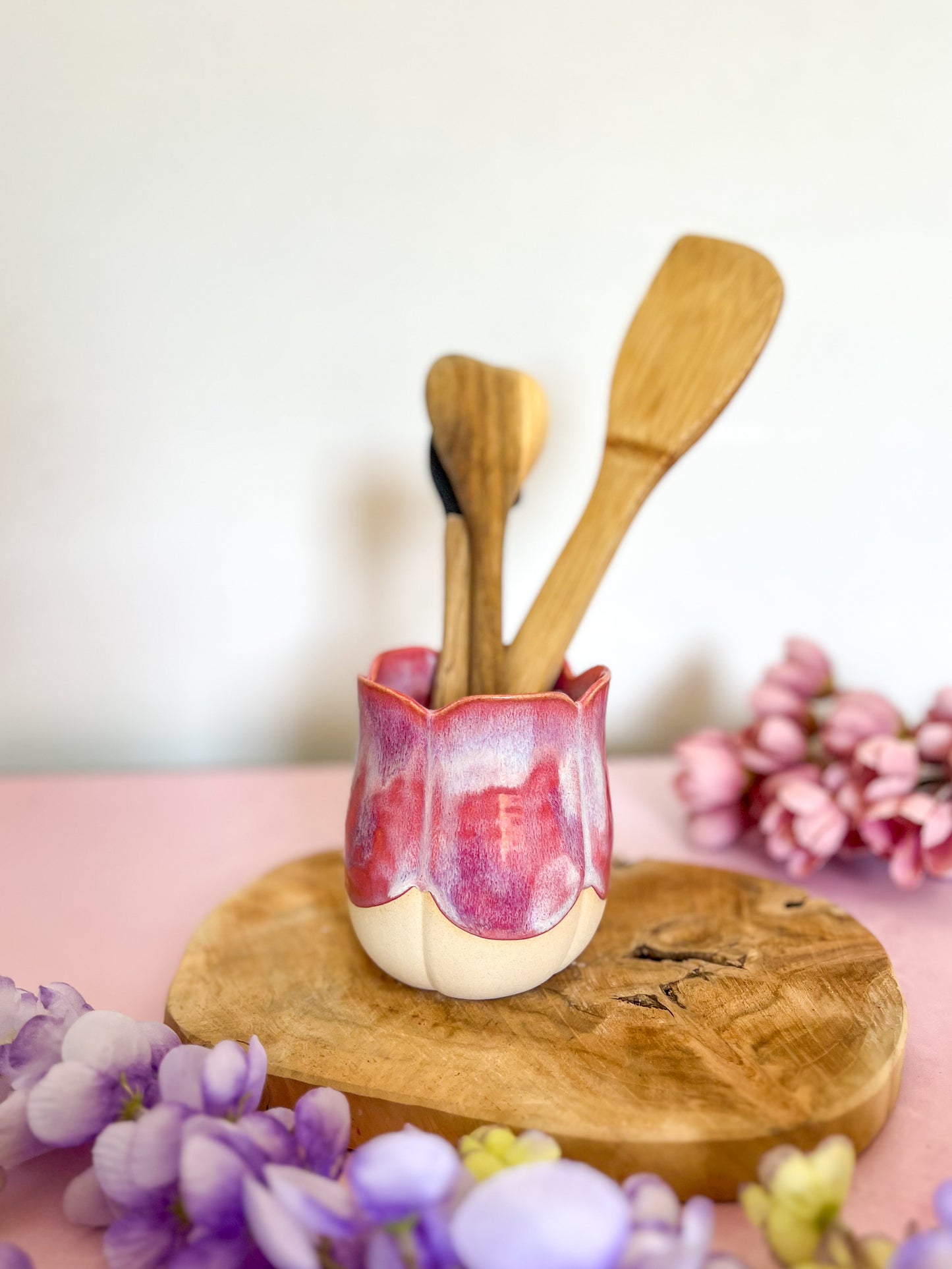 Pot à ustensiles 🌸
