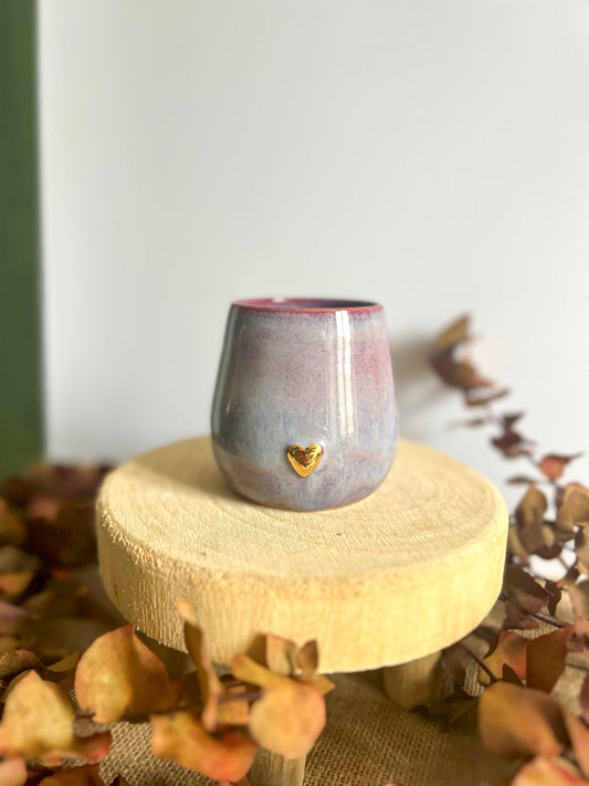 Tasse « cœur doré » 💜