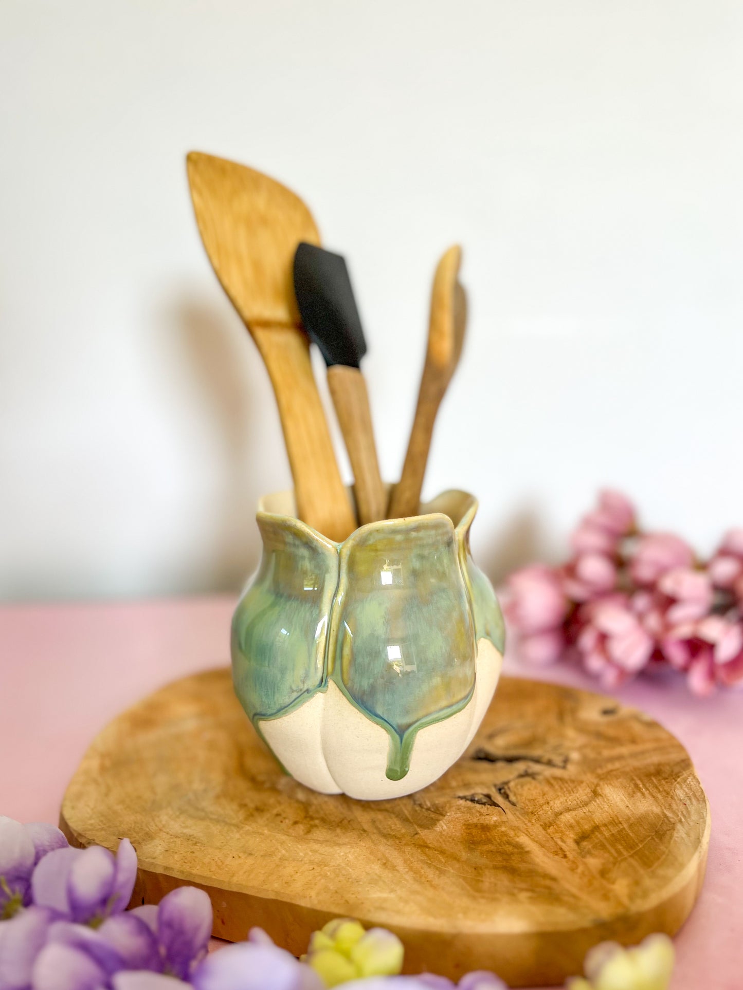 Pot à ustensiles/Petit Vase 🍃