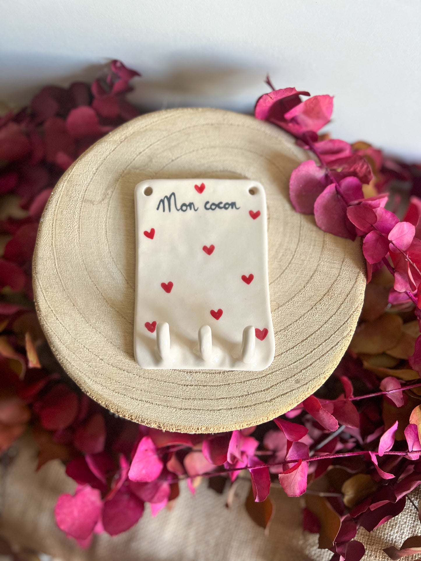Support à clef « Mon cocon » ♥️