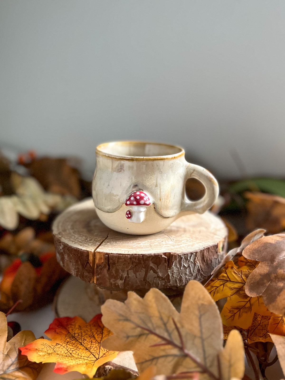 Tasse à café « Sous bois »🍄