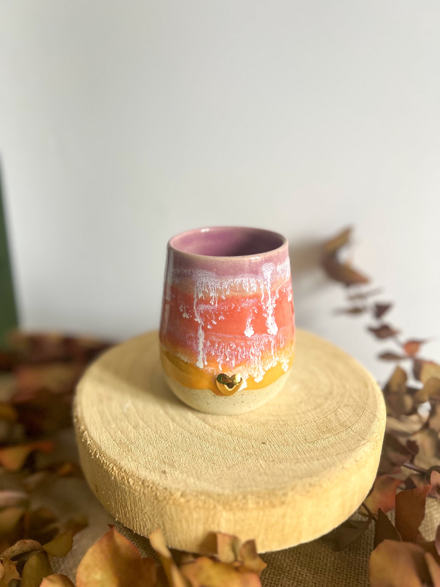 Tasse « cœur doré » 🧡